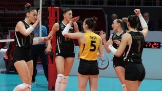 Vak�fBank, Galatasaray'a set vermedi