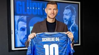 Edin Dzeko'nun yeri adresi Schalke 04