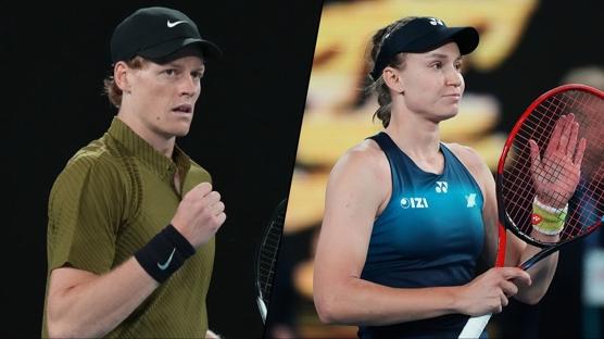 Jannik Sinner ve Elena Rybakina Avustralya A��k'ta 3. turda
