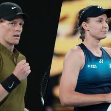 Jannik Sinner ve Elena Rybakina Avustralya A��k'ta 3. turda