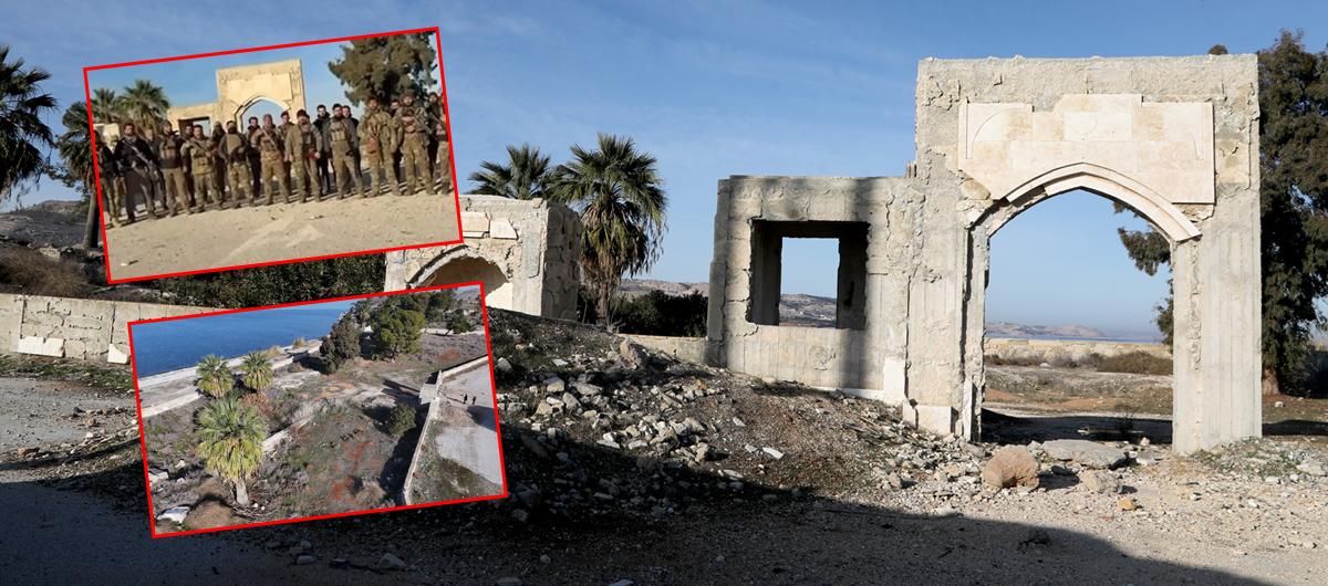 S�leyman �ah T�rbesi'nin durumu! MSB: Gereken yap�lacak