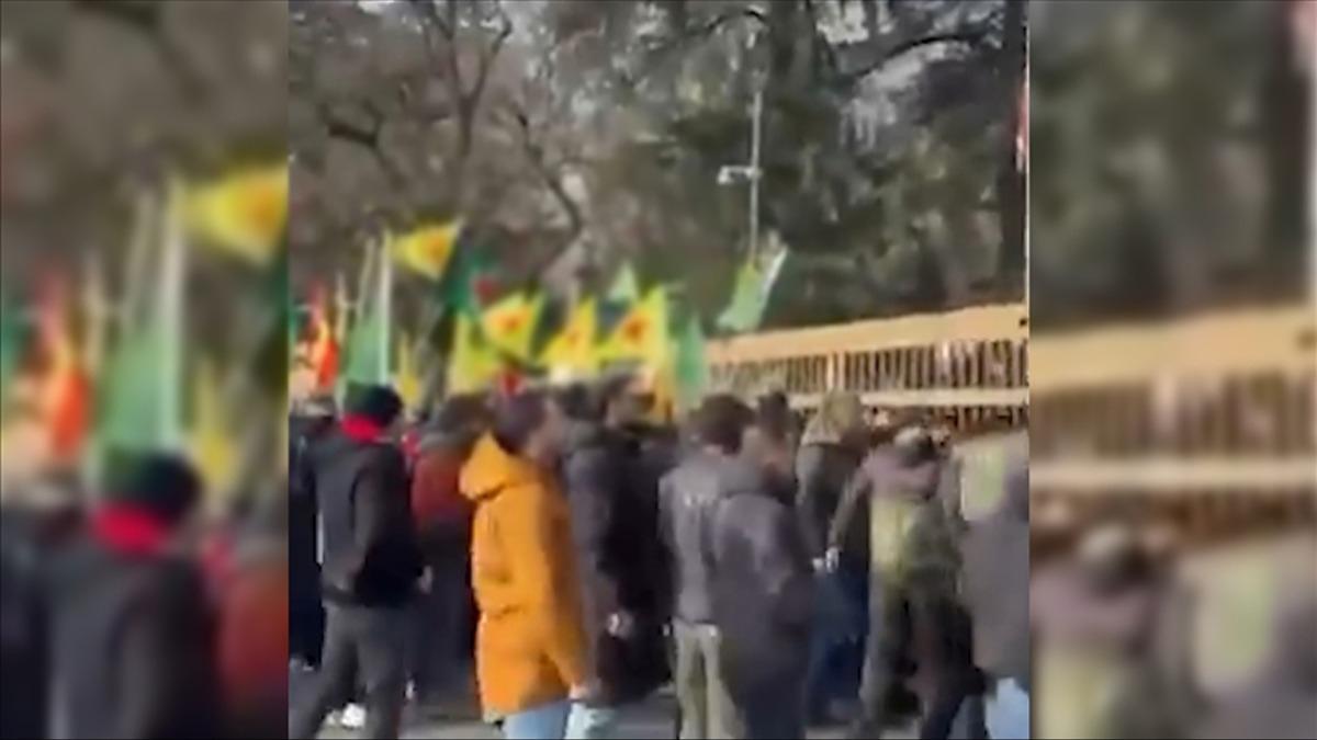 YPG yandaşları Avrupa'yı karıştırdı