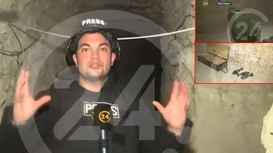 Ter�r �rg�t� YPG'den kilise alt�na t�nel