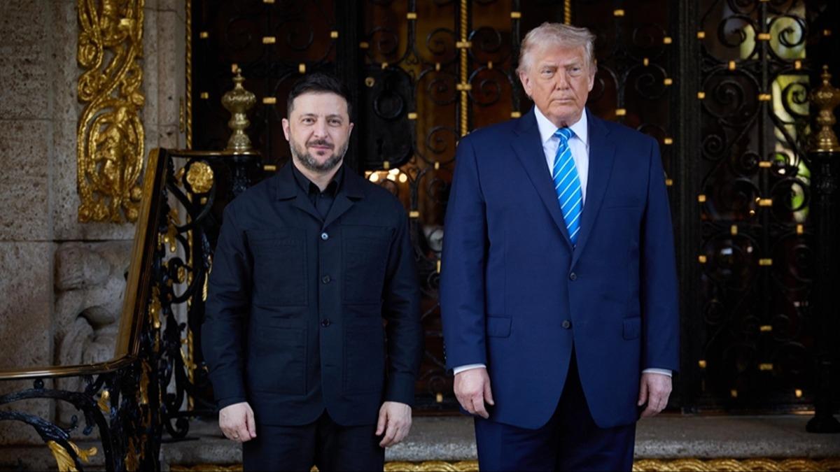 Trump, Zelenski ile g�r��t�: Herkes sava��n sona ermesini istiyor