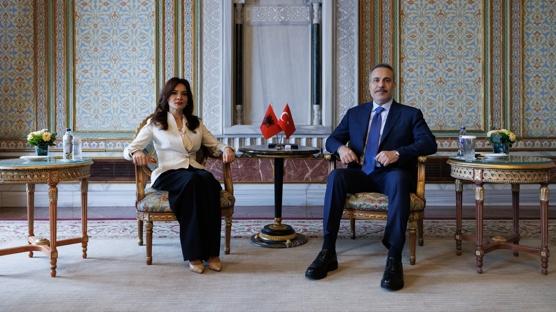 Bakan Fidan'dan �stanbul'da diplomasi trafi�i: Mevkida�lar� ile bir araya geldi