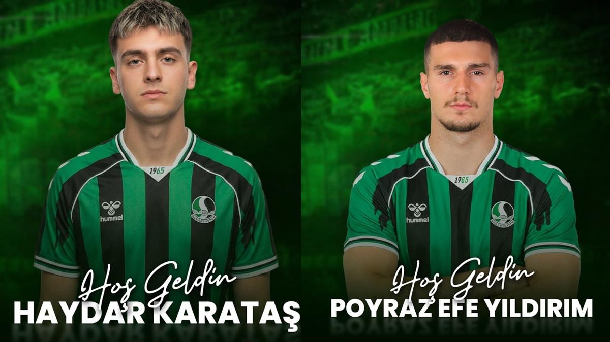 Sakaryaspor'dan �ifte transfer: Biri Fenerbah�e'den, biri Trabzonspor'dan