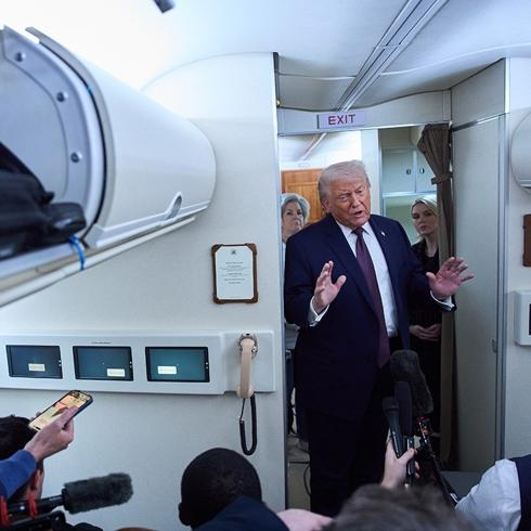 Trump'tan �ran sorusuna dikkat �eken cevap: Her ihtimale kar�� yola ��kt�lar