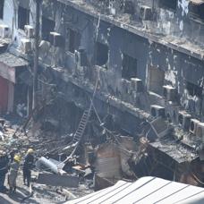 Yang�n facias�nda bilan�o a��rla��yor: �l� say�s� artt�, onlarca ki�i kay�p