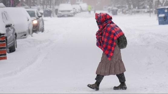 ABD'de kar f�rt�nas� hayat� olumsuz etkiliyor: 95 binden fazla ki�i elektriksiz kald�