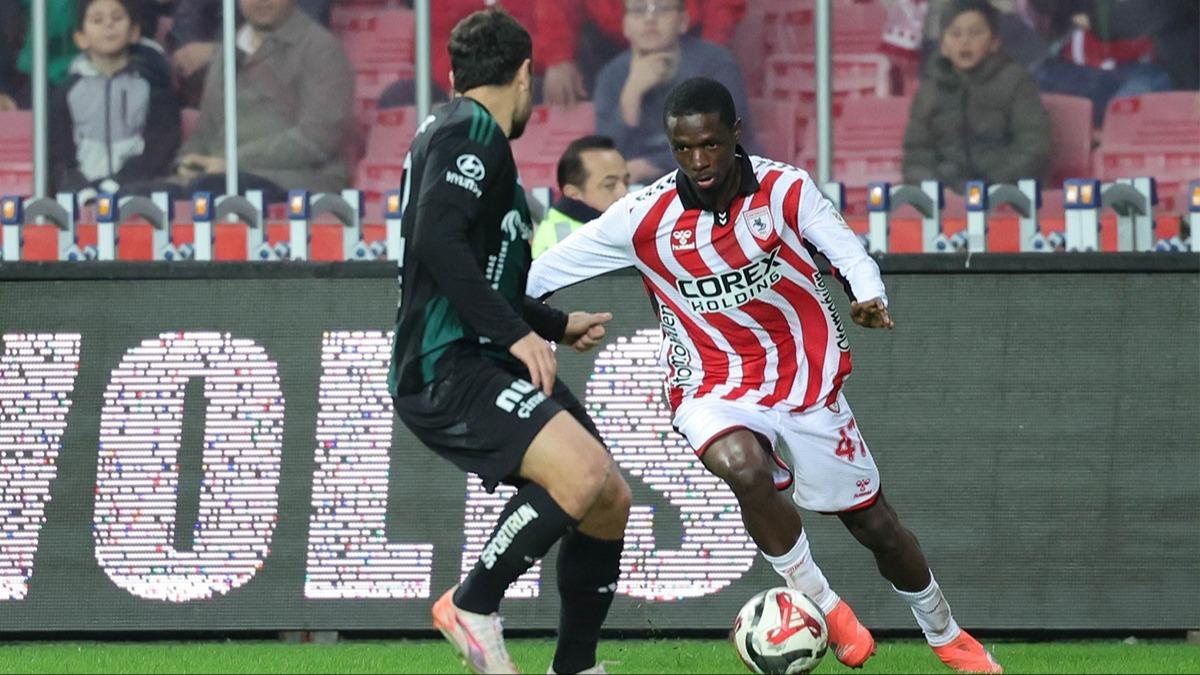 Samsun'da gol sesi ��kmad�