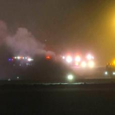 ABD'de u�ak kazas�... �zel jet kalk�� esnas�nda d��t�