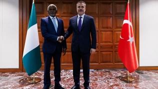 Bakan Fidan, Nijeryal� mevkida�� Tuggar ile g�r��t�