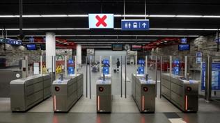 Bel�ika'da �lke �ap�nda 5 g�nl�k grev: �ok say�da tren seferleri iptal edildi