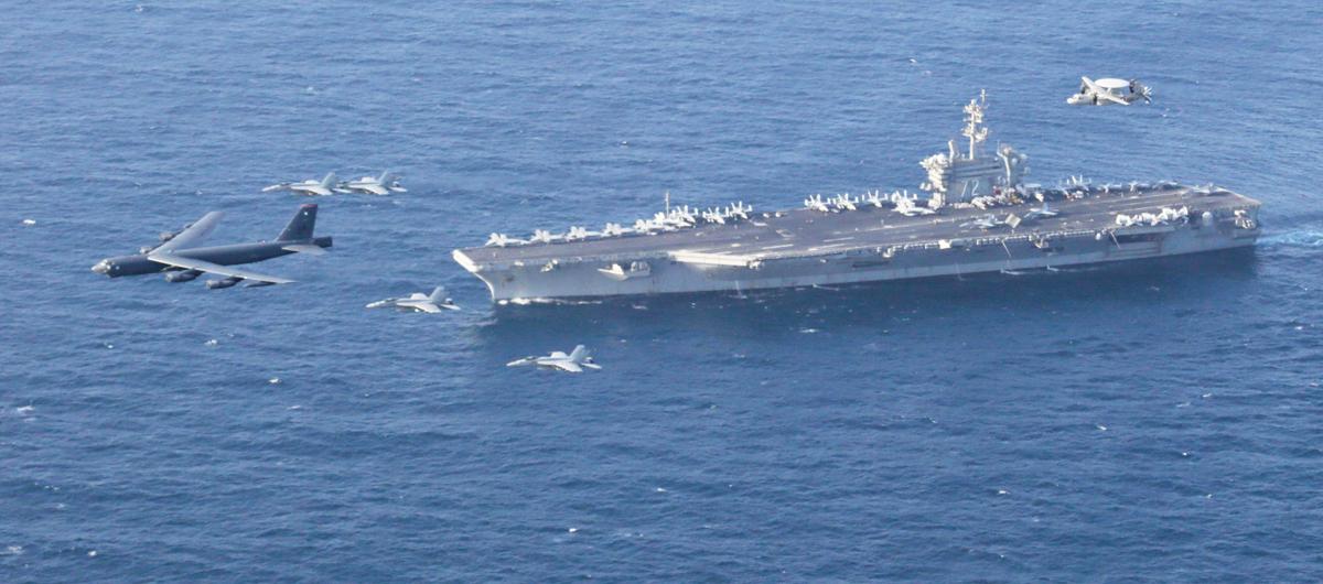 ABD'den gerilimi art�racak ad�m... U�ak gemisi b�lgeye konu�land�