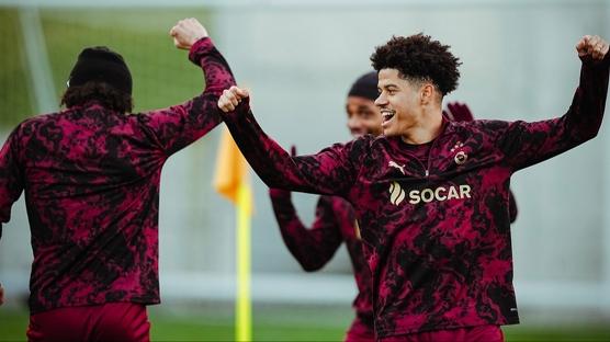 Galatasaray, Manchester City s�nav�na haz�rlan�yor