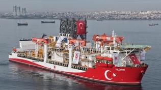 Y�ld�r�m Sondaj Gemisi Karadeniz yolcusu