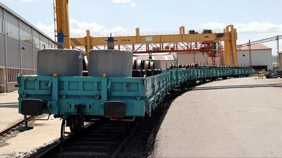 T�RASA� ge�en y�l 801 vagon �reterek rekor k�rd�