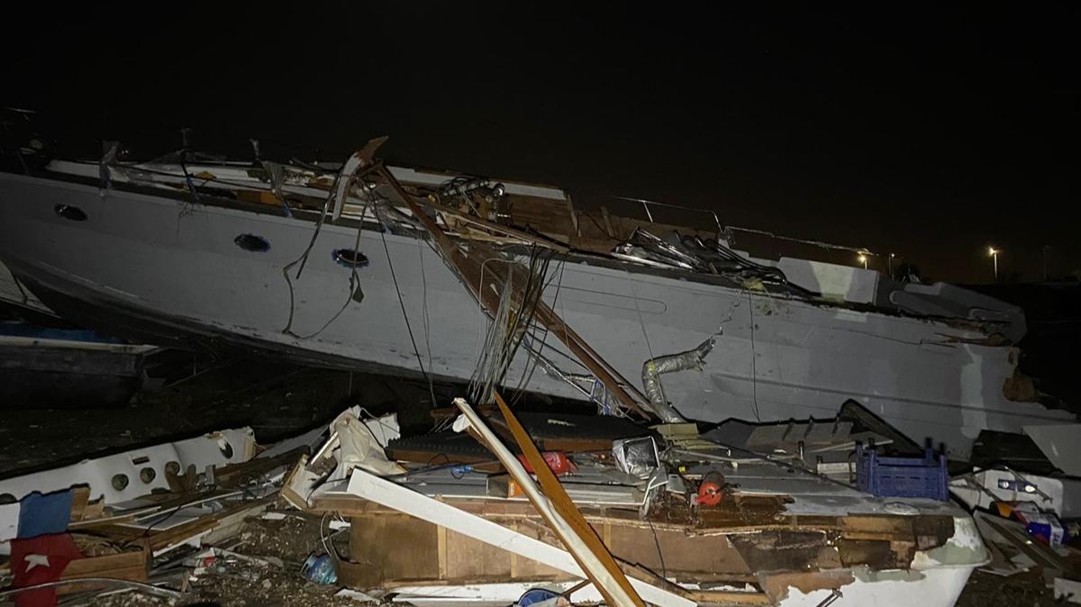 Antalya'da hortum: 1 yaralı