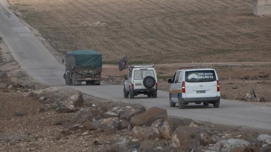 Aynularab'a yard�mlar s�r�yor! �kinci konvoy da yola ��kt�
