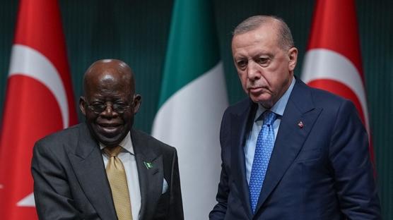 Cumhurbaşkanı Erdoğan, Tinubu onuruna akşam yemeği verdi