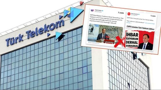 Fondaş medyadan kamuoyunu yanıltma girişimi: 'Türk Telekom' manipülasyonu başarısız