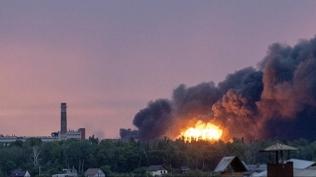 Rusya'dan yeni sald�r�: Hareket halindeki treni �HA ile vurdu