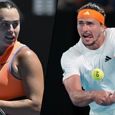 Sabalenka ve Zverev Avustralya A��k'ta yar� finalde