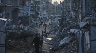 Soyk�r�mc� �srail'den Gazze'ye hava sald�r�s�: �� Filistinli �ehit oldu