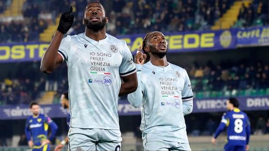 Udinese, Verona deplasman�nda kazand�