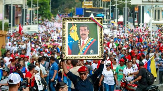 Venezuela'da Maduro için özgürlük çağrısı