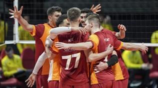 CEV Erkekler �ampiyonlar Ligi'nde T�rk derbisi: Galatasaray-Halkbank