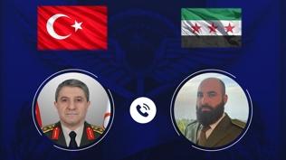 Genelkurmay Başkanı Orgeneral Bayraktaroğlu, Suriye Genelkurmay Başkanı Tümgeneral El-Nas'an ile görüştü
