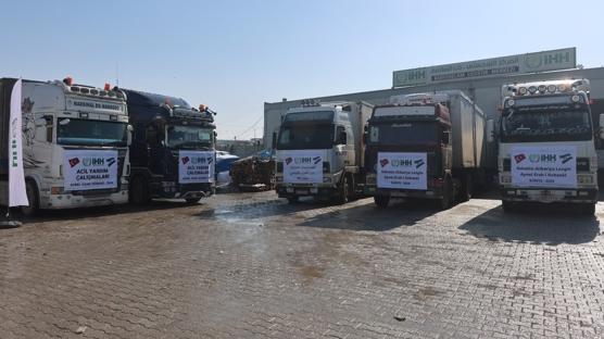 İHH'den Suriye'de çatışmalardan etkilenen sivillere yardım