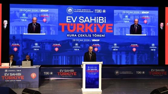 Sinop'ta 947 sosyal konut in�a edilecek: hak sahipleri kurayla belirlendi