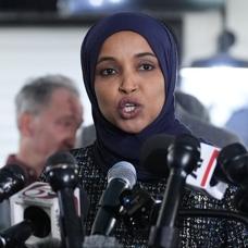 �lhan Omar'dan Trump'a su�lama: �l�m tehditleri art�yor