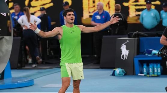 Avustralya A��k'ta ilk finalist Alcaraz oldu