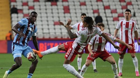 Trabzonspor 1 puanla yetindi