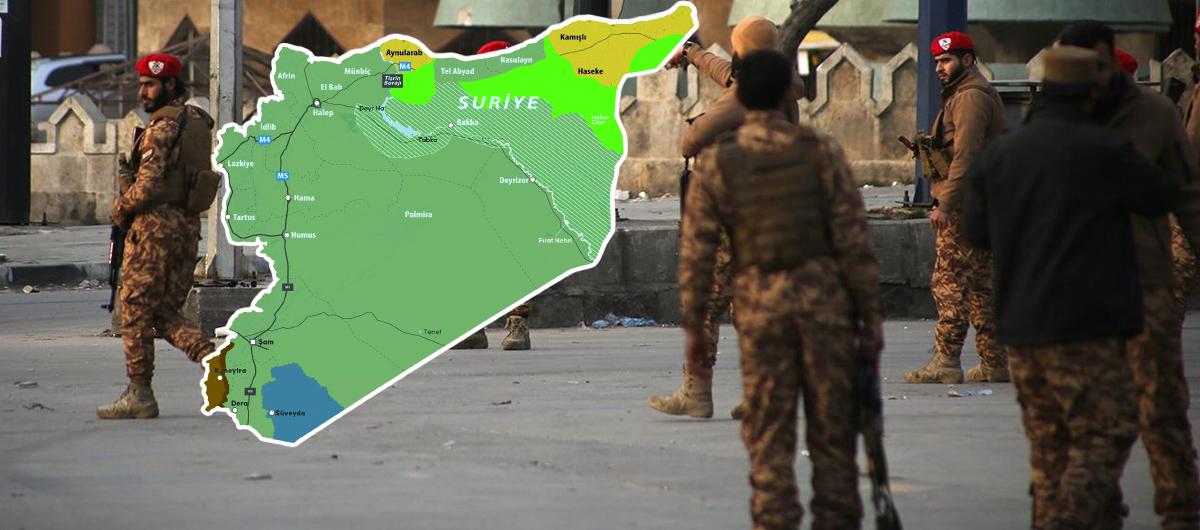 Ter�r �rg�t� YPG yola geldi! �am y�netimi ile yeni mutabakat