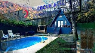 Bungalovda havuz facias�