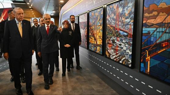 Kilometreleri a�an ba�ar�: Cumhurba�kan� Erdo�an ve Bakan Uralo�lu Gayret ve Liderlik Sergisi'nde