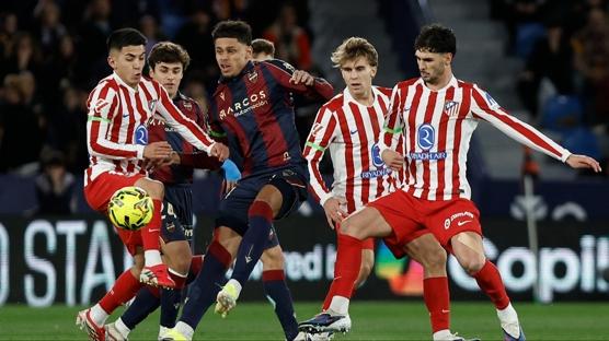 Atletico Madrid, Levante deplasmanında takıldı