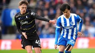 Brighton, Everton kar��s�nda son anda y�k�ld�