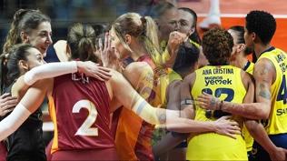 Sultanlar Ligi'nde dev derbi: Galatasaray-Fenerbahçe
