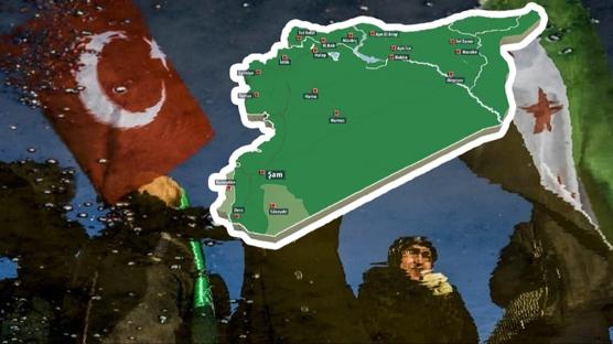 Suriye artık tek renk! Dikkat çeken Türkiye detayı