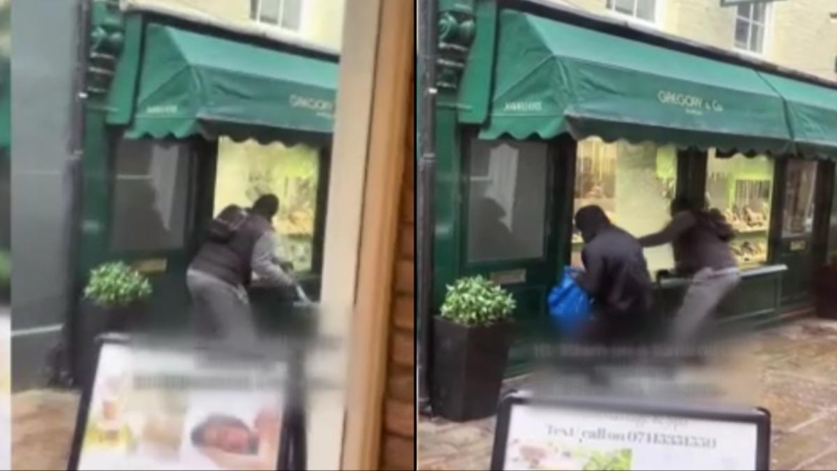 Güpegündüz balyozla soydular