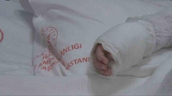 �stanbul'da kaynar su deh�eti: 20 ayl�k bebe�in v�cudunun y�zde 27'si yand�