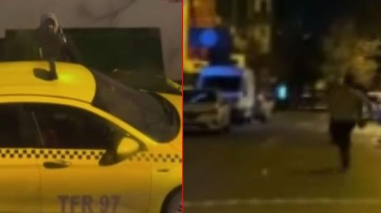Taksi hırsızı neye uğradığını şaşırdı