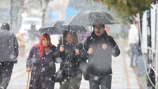 Sağanak ve kar kapıda