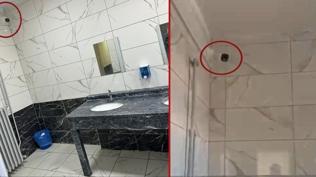 ��renci tuvaletlerinde g�venlik kameras� skandal�