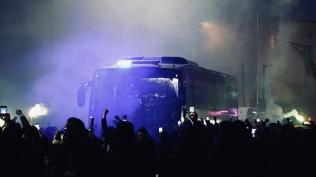 Fenerbah�e ve Kocaelispor, stadyuma geldi